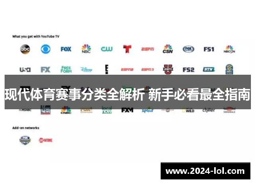 现代体育赛事分类全解析 新手必看最全指南